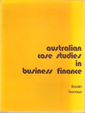 Seller image for Australian Case Studies in Business Finance for sale by Snookerybooks