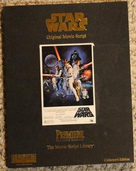 Star Wars - Original Movie Script - Premiere the Movie Magazine; The Movie Script Library; -Colle...