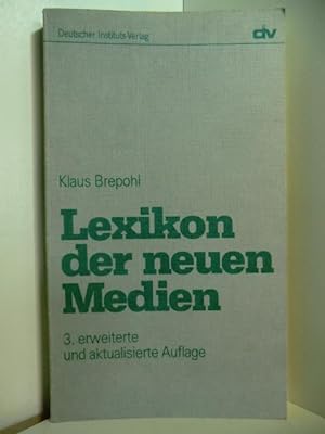 Imagen del vendedor de Lexikon der neuen Medien a la venta por Antiquariat Weber