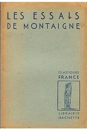 Les essais de Montaigne