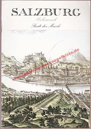 Bild des Verkufers fr Salzburg - sterreich - Stadt der Musik zum Verkauf von Oldenburger Rappelkiste