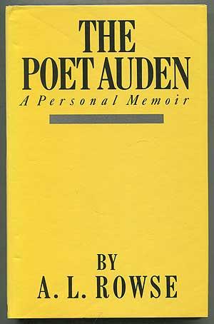 Bild des Verkufers fr The Poet Auden: A Personal Memoir zum Verkauf von Between the Covers-Rare Books, Inc. ABAA