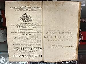 Seller image for Prompta Bibliotheca Canonica, Juridico-Moralis Theologica partim Ascetica, Polemica, Rubricistica, Historica de Principalioribus, & fere Omnibus, quae in dies occurrunt, & nec omnia ab omnibus penes omnes, ac prompte reperiti possunt ex Utroque Jure, Pontificiis Constitutionibus,Conciliis Sacrarum Congregationum Decretis,. for sale by Libreria M. T. Cicerone