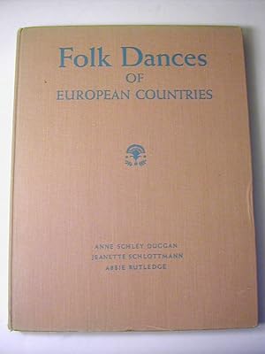 Seller image for Folk Dances of European Countries for sale by Antiquariat Fuchseck