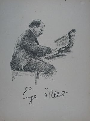 Immagine del venditore per Lithographie v. Eugen Spiro (Breslau 1874-1972 New York) aus "Im Konzert". Berlin, Hermann Birkholz 1919, 31 x 23,5 cm (Blattgr.) venduto da Antiquariat Johannes Mller