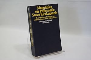 Materialien zur Philosophie Søren [Sören] Kierkegaards Suhrkamp-Taschenbücher Wissenschaft ; 241