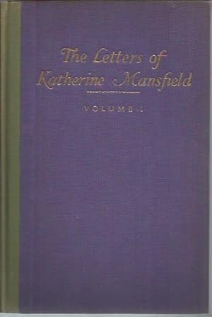 Seller image for The Letters of Katherine Mansfield Volume I and Volume II (1929) for sale by Bookfeathers, LLC