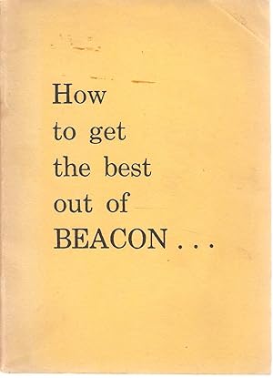 Seller image for How to get the best out of Beacon for sale by Snookerybooks