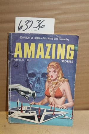 Imagen del vendedor de Aamazing Stories Vol 31, No 2, February 1957 a la venta por Princeton Antiques Bookshop