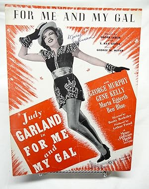 Seller image for FOR ME AND MY GIRL Staring Judy Garland on Cover! for sale by Prestonshire Books, IOBA