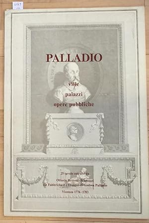 PALLADIO ville palazzi opere pubbliche 25 Tavole estratte da Ottavio Bertotti Scamozzi Le Fabbric...