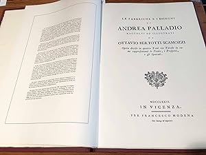 PALLADIO villas palaces public buildings 30 Plates extracted from Ottavio Bertotti Scamozzi Le Fa...