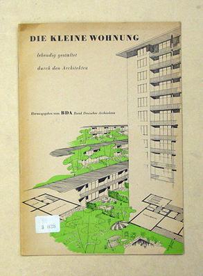 Die kleine Wohnung lebendig gestaltet durch Architekten.