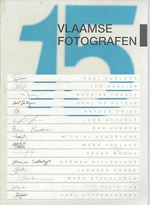 Imagen del vendedor de 15 Vlaamse Fotografen a la venta por The land of Nod - art & books