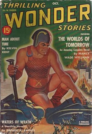 Seller image for THRILLING WONDER Stories: October, Oct. 1940 for sale by Once Read Books