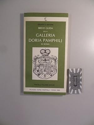 Seller image for Breve guida della galleria doria pamphilj in Roma. for sale by Druckwaren Antiquariat