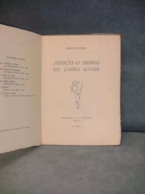 Seller image for Aspects & Prpos de James Ensor for sale by A. Van Zaelen antiquariaat