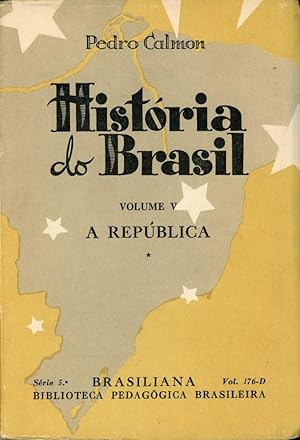 Seller image for HISTORIA DO BRASIL: Volume V, A Republica for sale by 100POCKETS