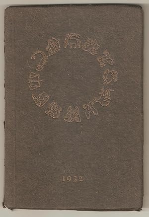 Kalender für das Jahr 1932. Mit Sprüchen aus dem Cherubinischen Wandersmann des Angelus Silesius