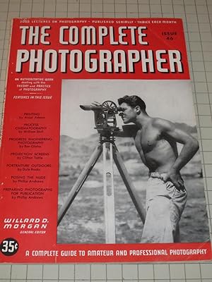 Image du vendeur pour 1942 The Complete Photographer: Ansel Adams - Posing in the Nude - Portraiture Outdoors - Color Photography mis en vente par rareviewbooks