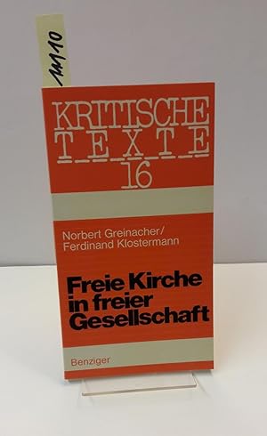 Image du vendeur pour Freie Kirche in freier Gesellschaft. Sdamerika - eine Herausforderung fr die Kirchen Europas. mis en vente par AphorismA gGmbH