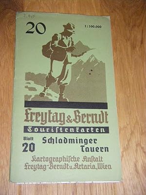 Freytag-Berndt Touristenkarte Blatt 20: Schladminger Tauern