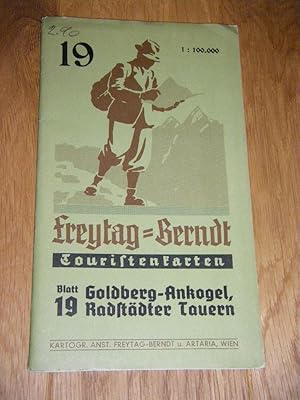 Freytag-Berndt Touristenkarte Blatt 19: Goldberg-Ankogel, Radstädtder Tauern