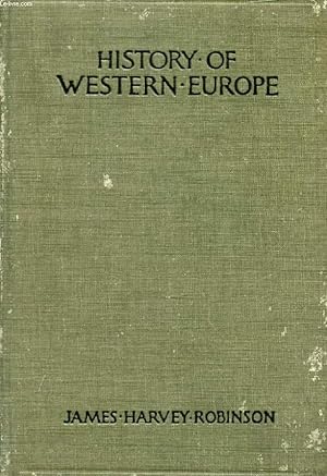 Bild des Verkufers fr AN INTRODUCTION TO THE HISTORY OF WESTERN EUROPE zum Verkauf von Le-Livre