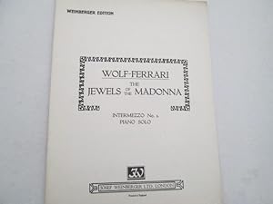 Image du vendeur pour The Jewels of the Madonna - Intermezzo No. 2 Piano Solo mis en vente par Goldstone Rare Books