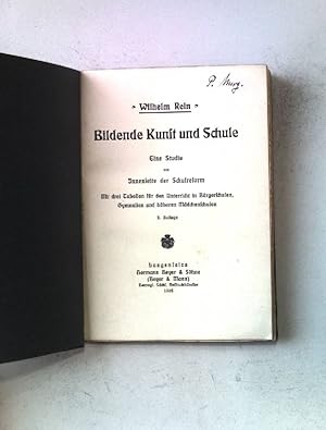 Image du vendeur pour Bildende Kunst und Schule. Eine Studie zur Innenseite der Schulreform. mis en vente par books4less (Versandantiquariat Petra Gros GmbH & Co. KG)