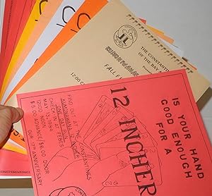 Ten handbills/leaflets announcing rides and event 1984-1989