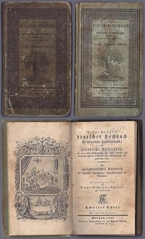 Seller image for Allgemeines deutsches Kochbuch fr brgerliche Haushaltungen for sale by Antiquariat Hardner