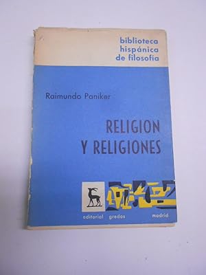 Imagen del vendedor de RELIGION Y RELIGIONES. a la venta por Librería J. Cintas
