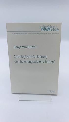 Soziologische Aufklärung der Erziehungswissenschaften?