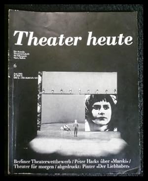 Bild des Verkufers fr Theater heute - Die deutsche Theaterzeitschrift fr Schauspiel,Oper, Ballett Nr. 6 (Juni 1965) zum Verkauf von ANTIQUARIAT Franke BRUDDENBOOKS