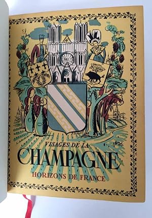 Seller image for Visages De La Champagne for sale by Hayden & Fandetta Rare Books   ABAA/ILAB