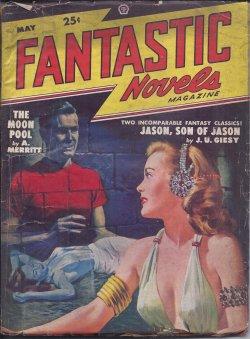 Imagen del vendedor de FANTASTIC NOVELS Magazine: May 1948 ("The Moon Pool") a la venta por Books from the Crypt