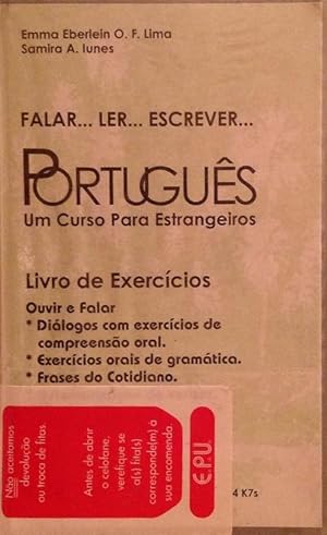 Imagen del vendedor de Falar. Ler Escrever Portugus: Livro de exerccios (set of 4 cassettes; book is separate). a la venta por Girol Books Inc.