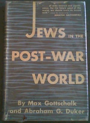 Seller image for Jews in the Post War World for sale by Chapter 1