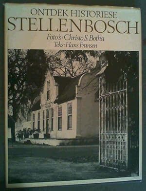 Imagen del vendedor de Ontdek Historiese Stellenbosch a la venta por Chapter 1