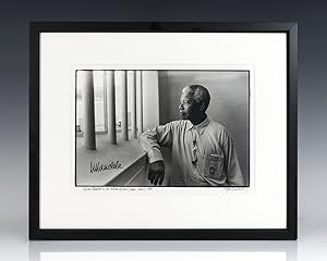 Imagen del vendedor de Nelson Mandela Silver Gelatin Print. a la venta por Raptis Rare Books