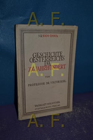Seller image for Geschichte sterreichs im 20. Jahrhundert. for sale by Antiquarische Fundgrube e.U.