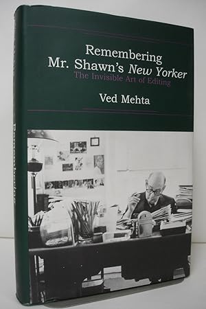 Image du vendeur pour Remembering Mr. Shawn's New Yorker :The invisible art of editing mis en vente par Yushodo Co., Ltd.