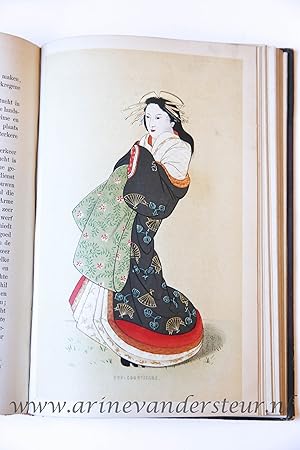 Imagen del vendedor de Japan, travel, illustrated I Vijf jaren in Japan. (1857-1863.). Bijdragen tot de kennis van het Japansche keizerrijk en zijne bevolking. 2 vols. Leiden, Van den Heuvell & Van Santen, 1867. a la venta por Antiquariaat Arine van der Steur / ILAB