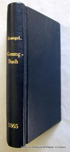 Image du vendeur pour Hrsg. nach den Beschlssen der Synoden von Jlich, Cleve, Berg und der Grafschaft Mark. Elberfeld, Lucas, 1865. Kl.-8vo. 314 S. Spterer Ldr. (Rckenprgung auf dem Kopf stehend), dreiseitiger Goldschnitt des ursprnglichen Einbands grtenteils erhalten. mis en vente par Jrgen Patzer