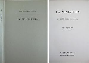 Imagen del vendedor de La Miniatura [en Espaa]. a la venta por Hesperia Libros