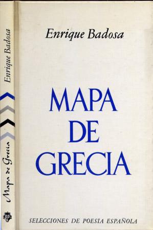 Bild des Verkufers fr Mapa de Grecia. Poemas. zum Verkauf von Hesperia Libros