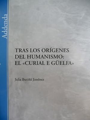 Image du vendeur pour Tras los orgenes del humanismo. El "Curial e Gelfa". mis en vente par Hesperia Libros