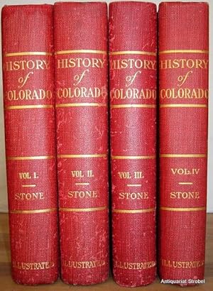 History of Colorado. 4 Bände.
