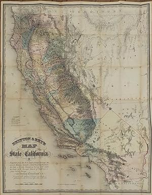 Britton & Rey's Map of the State of California.